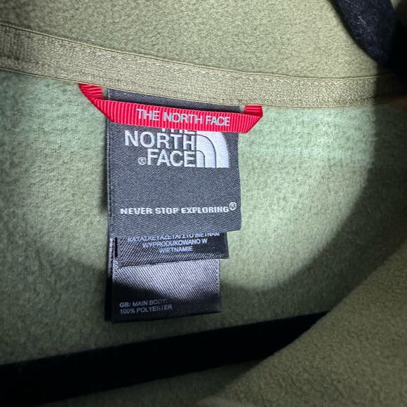 The North Face Mens Pullover Fleece 1/4 Zip Long Sleeve Striped XXL - Picture 5 of 7